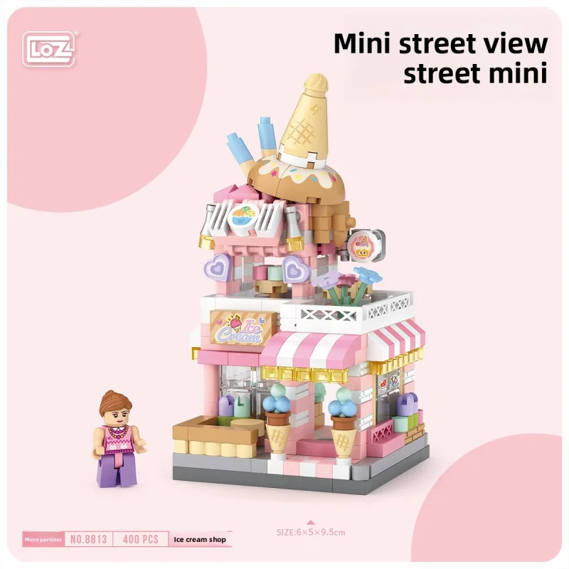 Panda Street View Mini Building Blocks Educational Micro Diamond Particle Assembly Model Children's Toy Compatible with Lego
Panda Street View Mini Building Blocks Educational Micro Diamond Particle Assembly Model Children's Toy Compatible with Lego