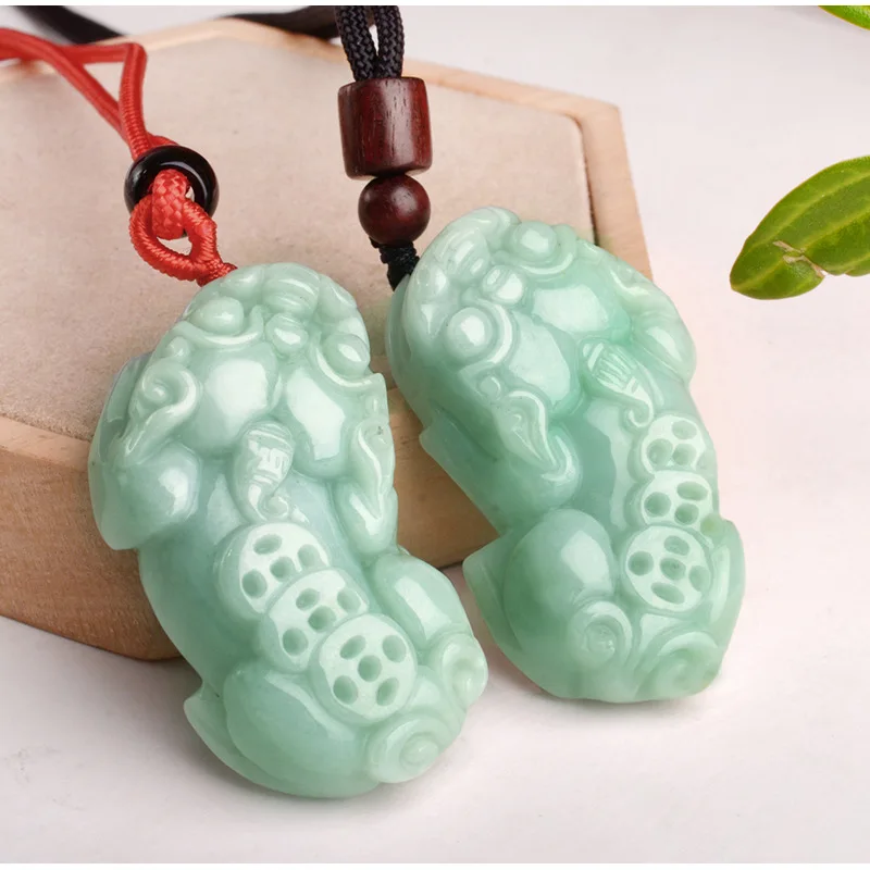 Подлинное колье из Мьянмы Jadeite класса А, Бирма, нефрит, фэншуй, пиксиу, искусственное ожерелье, мужские и женские подвески на удачу, амулеты, цепь для свитера
Подлинное колье из Мьянмы Jadeite класса А, Бирма, нефрит, фэншуй, пиксиу, искусственное ожерелье, мужские и женские подвески на удачу, амулеты, цепь для свитера