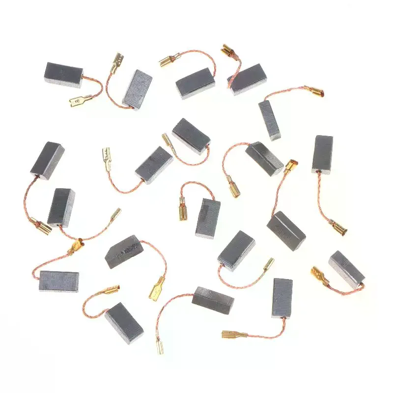 20/40Pcs Power Tool Accessories Carbon Brushes (5x8x15mm), Replacement Parts for Angle Grinder Motors
20/40Pcs Power Tool Accessories Carbon Brushes (5x8x15mm), Replacement Parts for Angle Grinder Motors