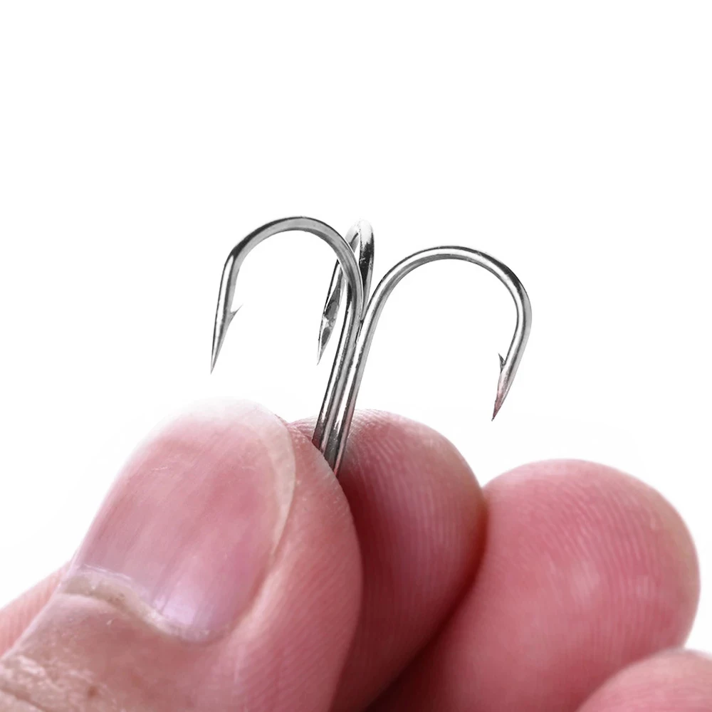 Lake River 50pcs/lot Storage Box High Carbon Steel Sharpened Treble Fishing Hook 2/4/6/8/10 Barbed Fishhook Fishhooks
Lake River 50pcs/lot Storage Box High Carbon Steel Sharpened Treble Fishing Hook 2/4/6/8/10 Barbed Fishhook Fishhooks