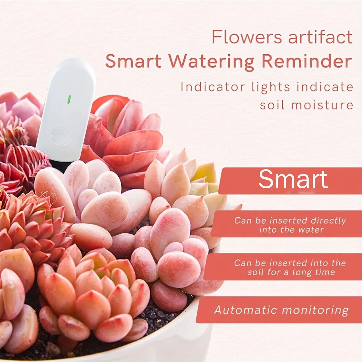 Humidity Meter Intelligent Soil Moisture Tester Farm Lawn Plants Flower Soil Monitor Hygrometer Convenient
Humidity Meter Intelligent Soil Moisture Tester Farm Lawn Plants Flower Soil Monitor Hygrometer Convenient