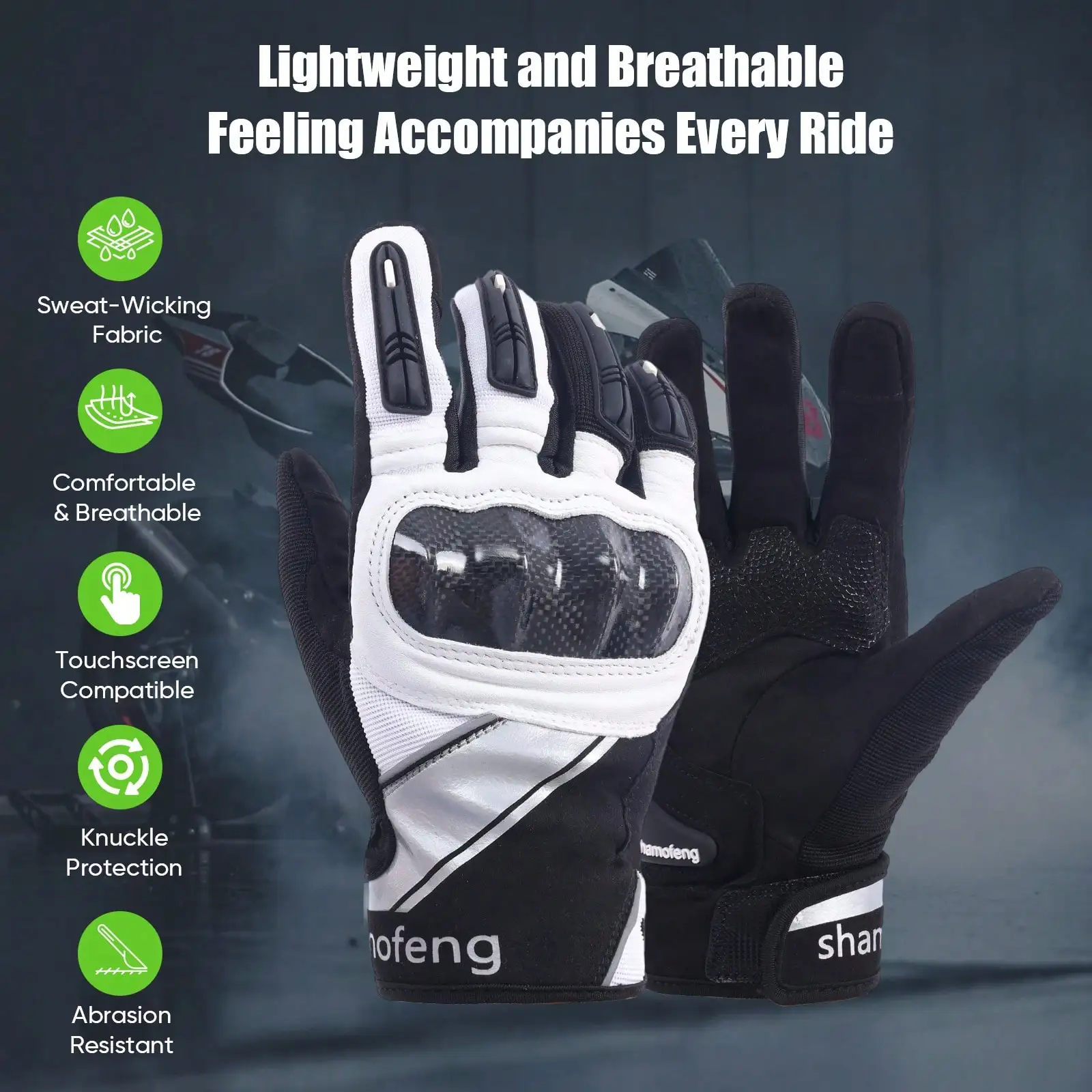 Stylish Ventilated Men Motorbike Cycling Gloves Breathable Comfort Design Shock Protection Multi-Purpose Outdoor Riding Essential Accessories
Stylish Ventilated Men Motorbike Cycling Gloves Breathable Comfort Design Shock Protection Multi-Purpose Outdoor Riding Essential Accessories