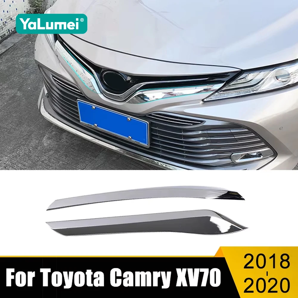 For Toyota Camry LE XLE 2018 2019 2020 ABS Car Grille Front Bumper Trim Cover Body Exterior Decoration Strip Sticker Accessories
For Toyota Camry LE XLE 2018 2019 2020 ABS Car Grille Front Bumper Trim Cover Body Exterior Decoration Strip Sticker Accessories