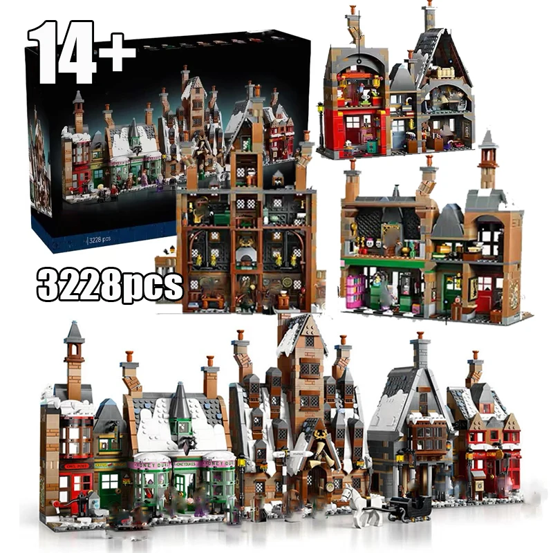 2026NEW 76457 3228PCS Hogsmeade Village Building Blocks Street View Architecture Boys and Girls Puzzle Toys Gift
2026NEW 76457 3228PCS Hogsmeade Village Building Blocks Street View Architecture Boys and Girls Puzzle Toys Gift