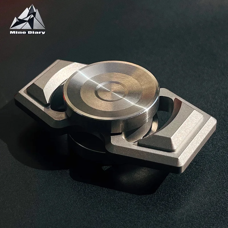 EDC Fidget Spinner Titanium Alloy Two-Bladed Fidget Spinner Handling Feel Anxiety Relief Gadgets Fidget Toys Adults Metal
EDC Fidget Spinner Titanium Alloy Two-Bladed Fidget Spinner Handling Feel Anxiety Relief Gadgets Fidget Toys Adults Metal