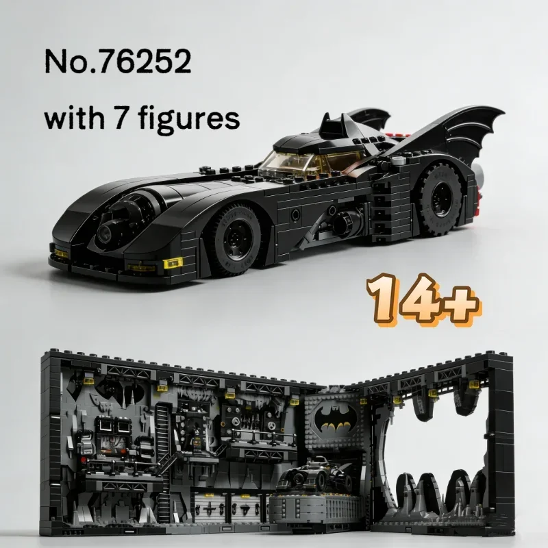 76252 Bat Batcave Shadow Box 3981Pcs Model Bricks Modular Building Blocks Sets Adults Kids Collect Toy Christmas Gifts
76252 Bat Batcave Shadow Box 3981Pcs Model Bricks Modular Building Blocks Sets Adults Kids Collect Toy Christmas Gifts