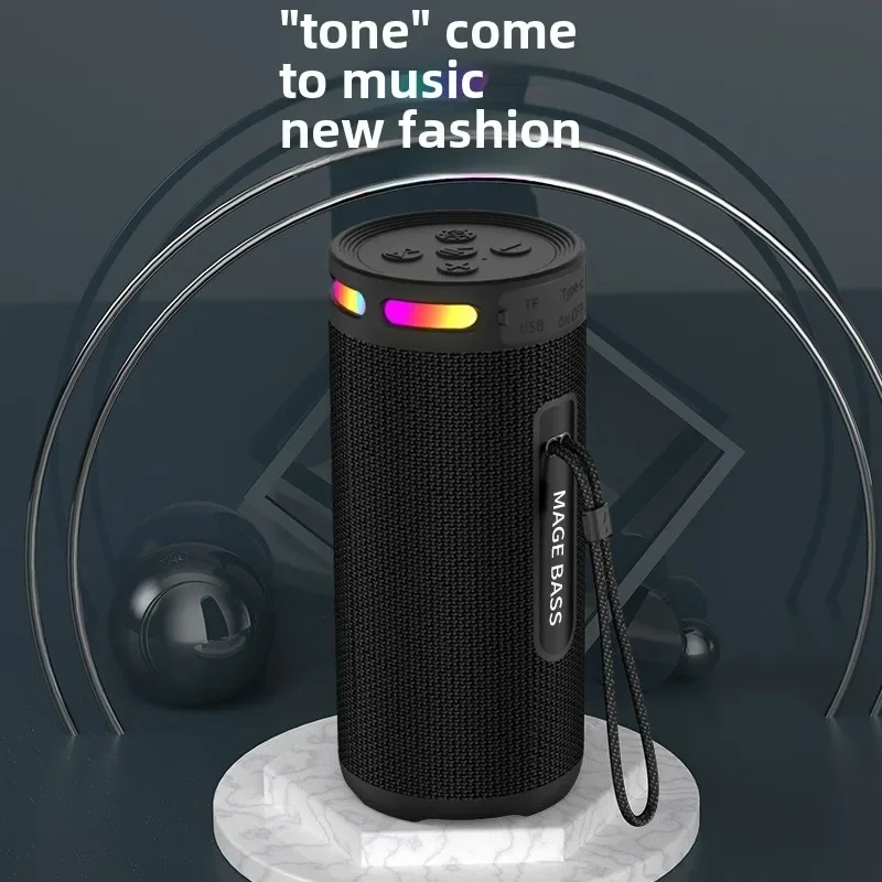 NEW Wireless Bluetooth Speaker with RGB Light, Dual Speakers, Subwoofer, Outdoor Portable, Portable Waterproof Speaker
NEW Wireless Bluetooth Speaker with RGB Light, Dual Speakers, Subwoofer, Outdoor Portable, Portable Waterproof Speaker