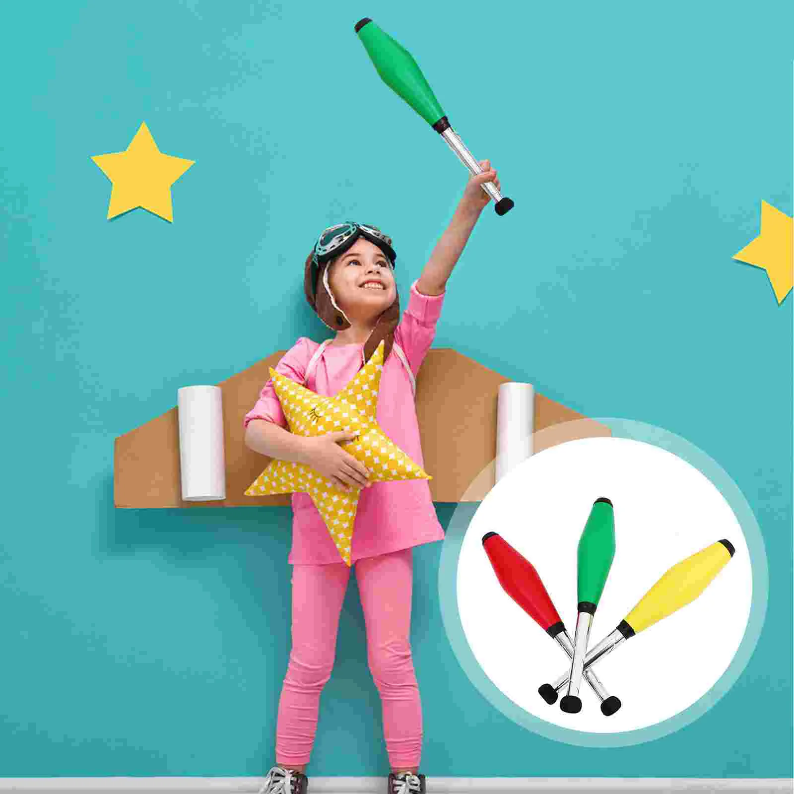 3 Pcs Juggling Stick Fun Outdoor Ball Professional Sticks Sports Child Handles
3 Pcs Juggling Stick Fun Outdoor Ball Professional Sticks Sports Child Handles