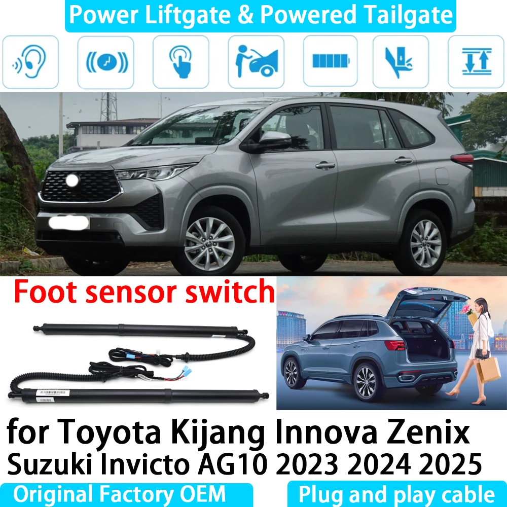 for Toyota Kijang Innova Zenix Suzuki Invicto AG10 2023 2024 Automatic Electric Power Liftgate Powered Tailgate Strut Tail Gate
for Toyota Kijang Innova Zenix Suzuki Invicto AG10 2023 2024 Automatic Electric Power Liftgate Powered Tailgate Strut Tail Gate