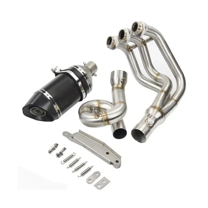 Wholesale Full Exhaust Header Mid Tail Pipe Fit MT-09 FZ09 All Generations Modified Bike Parts
Wholesale Full Exhaust Header Mid Tail Pipe Fit MT-09 FZ09 All Generations Modified Bike Parts