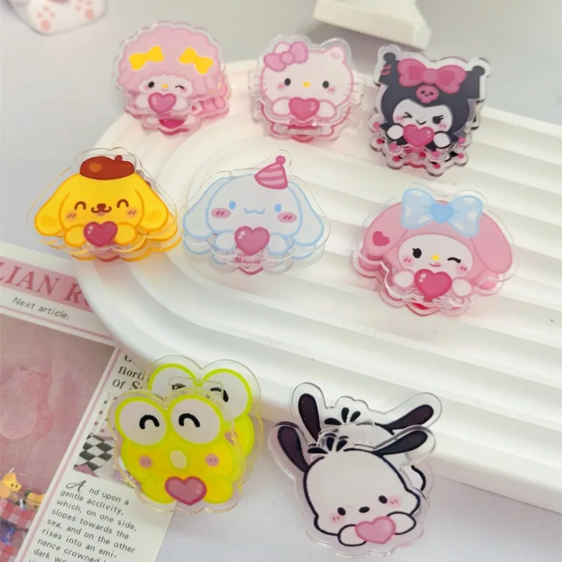 Sanrio Hello Kitty Cartoon Acrylic Folder Anime Figures Kuromi My Melody Cinnamoroll Clip Q Figural Toy Cute Girl Birthday Gifts
Sanrio Hello Kitty Cartoon Acrylic Folder Anime Figures Kuromi My Melody Cinnamoroll Clip Q Figural Toy Cute Girl Birthday Gifts