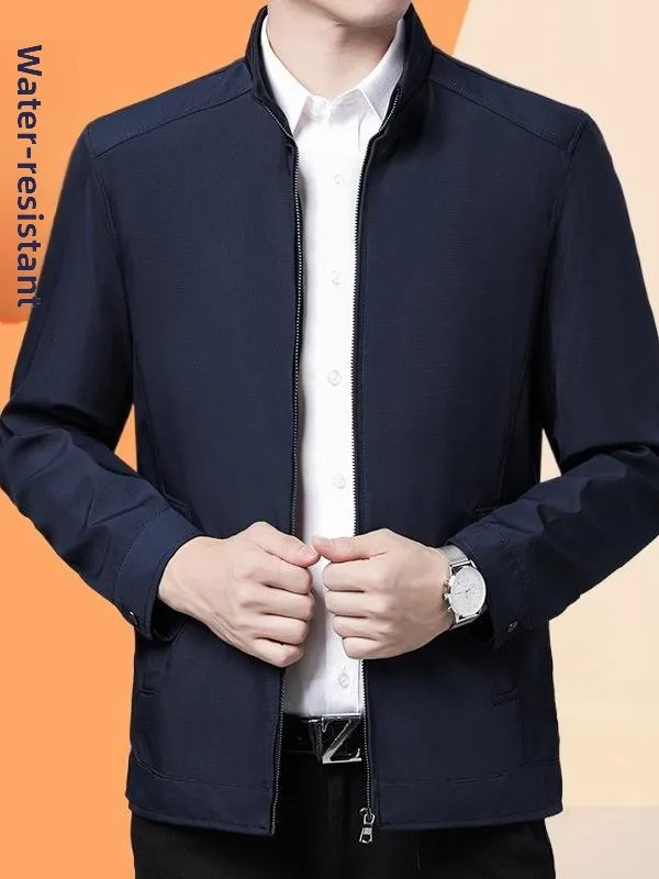 Casual Men's Jaet Stand Collar Mid-aged And ly Sle Spring Autumn New Faion Dad Clothes Lightweight Polyester Blend
Casual Men's Jaet Stand Collar Mid-aged And ly Sle Spring Autumn New Faion Dad Clothes Lightweight Polyester Blend