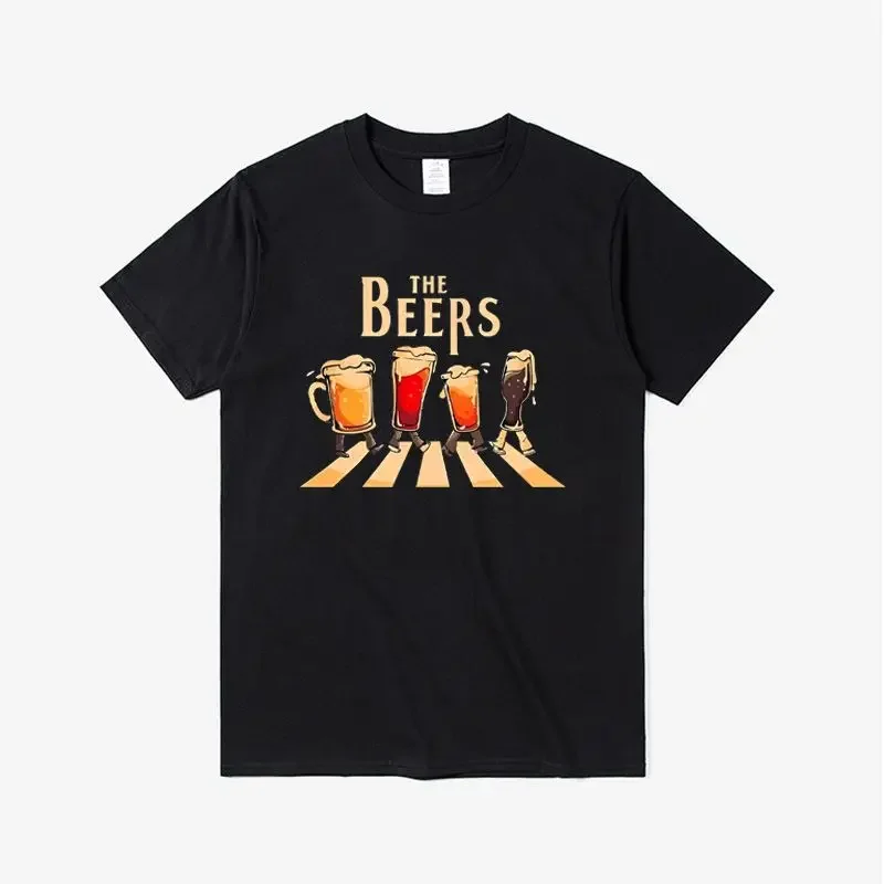 Summer New Personalized Fashion Spoof Beer Glass Graphic Print High Quality Men's Short Sleeve Loose Breathable T-Shirt
Summer New Personalized Fashion Spoof Beer Glass Graphic Print High Quality Men's Short Sleeve Loose Breathable T-Shirt