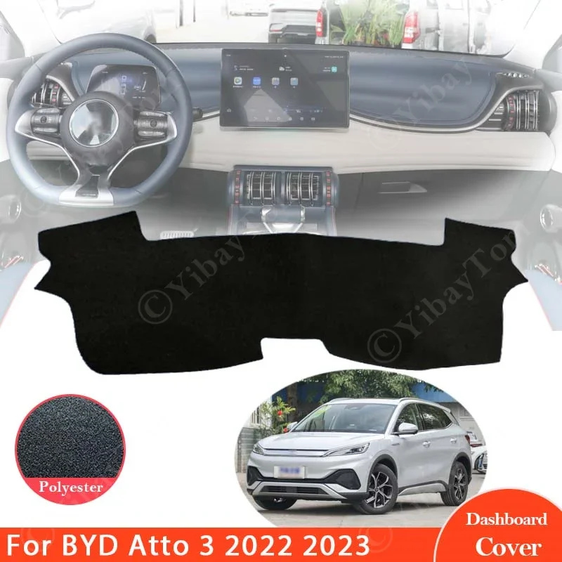 New For BYD Atto 3 2022 2023 Dashboard Cover Board Mat Carpet Pad Shade Cape Inner Anti-dirty Anti-sun Protect Car Accessories
New For BYD Atto 3 2022 2023 Dashboard Cover Board Mat Carpet Pad Shade Cape Inner Anti-dirty Anti-sun Protect Car Accessories