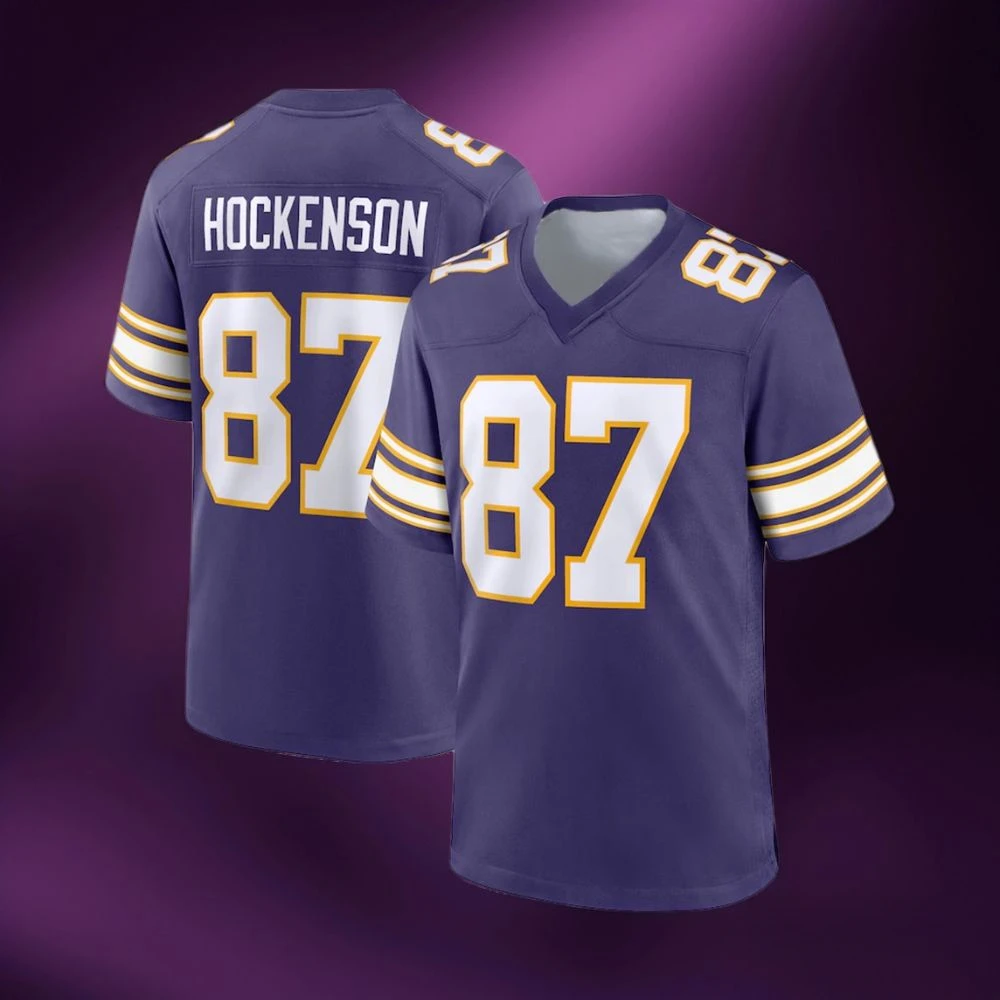 New America Rugby Jersey Vikings #18 #87 Men Women Kids Sports Casual Training T-Shirts Breathable Fast Dry Football Clothes
New America Rugby Jersey Vikings #18 #87 Men Women Kids Sports Casual Training T-Shirts Breathable Fast Dry Football Clothes