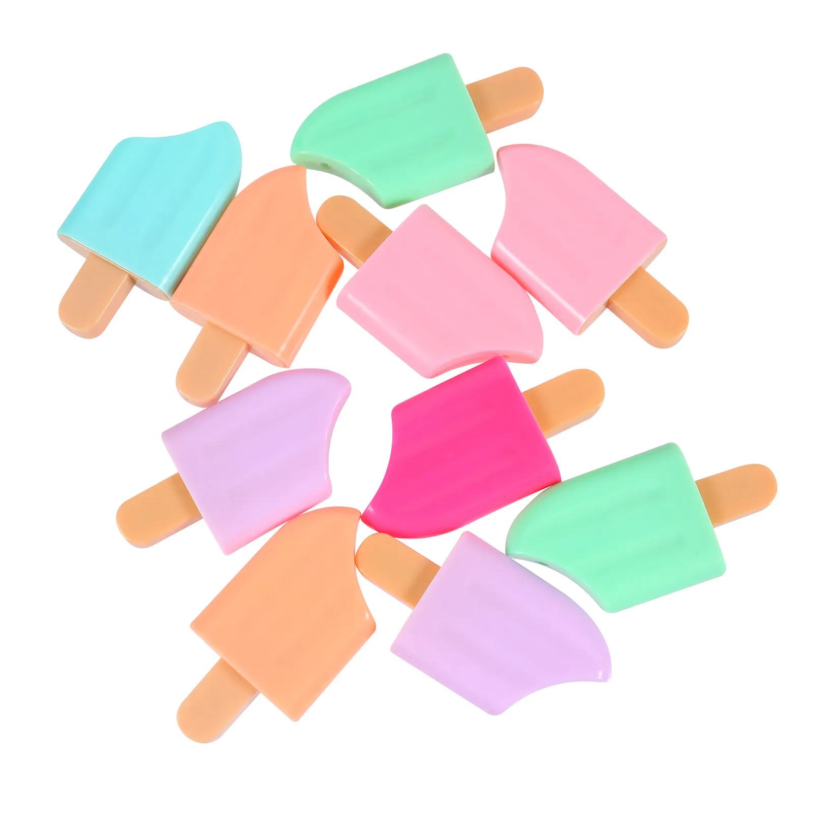 10Pcs Ice Pop Shape Highlighters Fluorescent Pens Lightweight Compact for Students Teachers Clerks School Party Favors Drawing
10Pcs Ice Pop Shape Highlighters Fluorescent Pens Lightweight Compact for Students Teachers Clerks School Party Favors Drawing