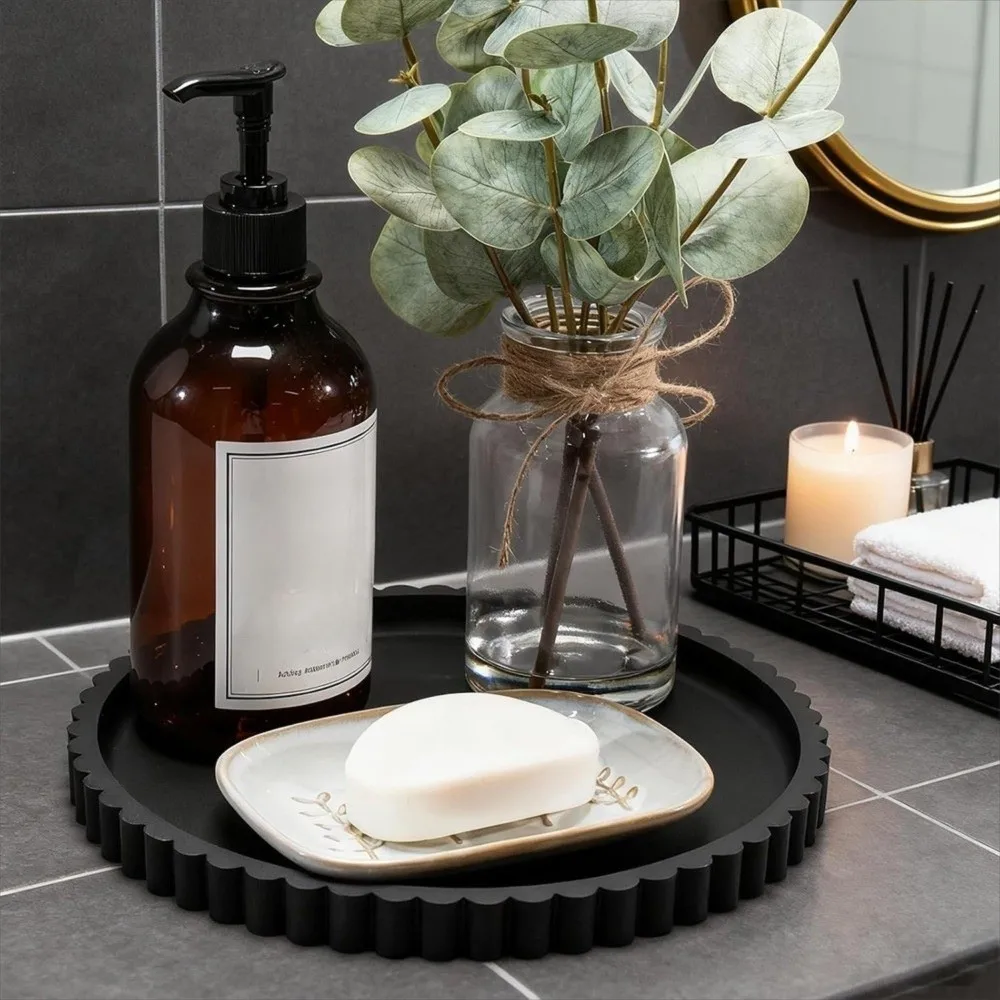Striped Jewelry Storage Tray Creative Design Ornaments Silicone Decorative Plate Round High-end Necklaces Display Props
Striped Jewelry Storage Tray Creative Design Ornaments Silicone Decorative Plate Round High-end Necklaces Display Props