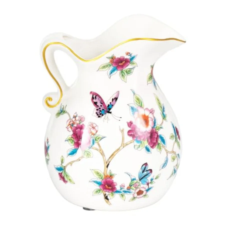 Colored Ceramic Vase, Beautiful Hand-Painted Decorative Vase, Modern Art Porcelain Vase for Flower Mantle Dining Table Centerpi
Colored Ceramic Vase, Beautiful Hand-Painted Decorative Vase, Modern Art Porcelain Vase for Flower Mantle Dining Table Centerpi