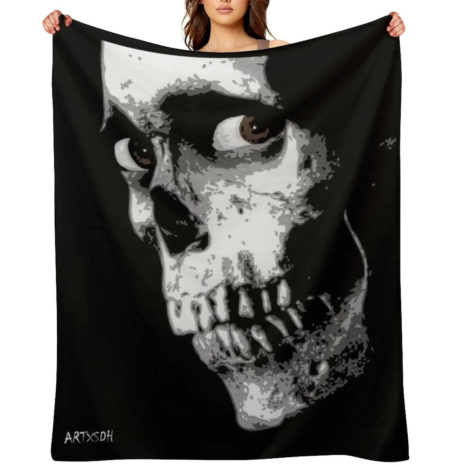 Evil Dead II Skull Throw Blanket Vintage Custom Picnic Soft Blankets
Evil Dead II Skull Throw Blanket Vintage Custom Picnic Soft Blankets