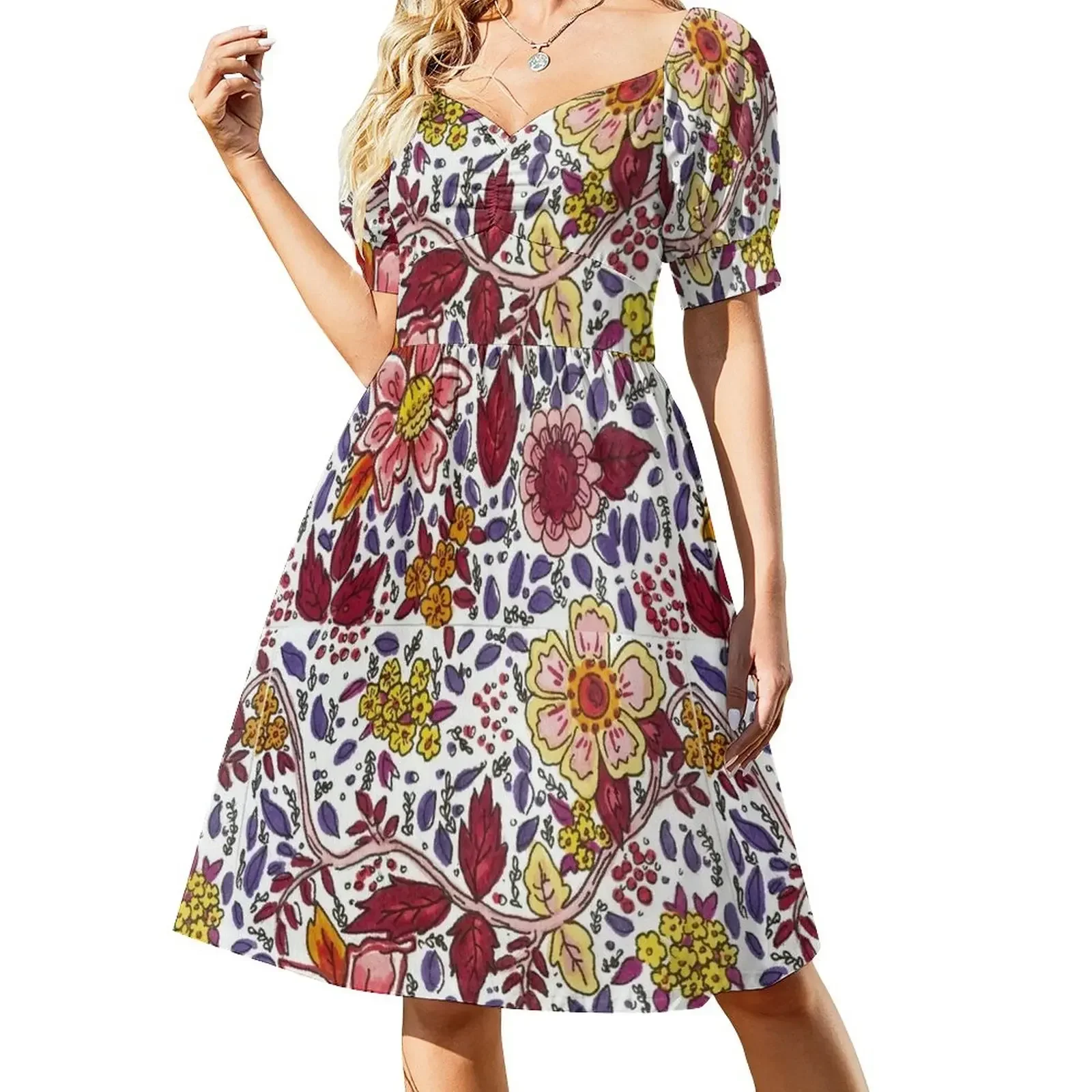 Sunset Garden Short-Sleeved Dress summer dress woman 2025 trendy summer dresses for women 2025 Dresses Dress
Sunset Garden Short-Sleeved Dress summer dress woman 2025 trendy summer dresses for women 2025 Dresses Dress