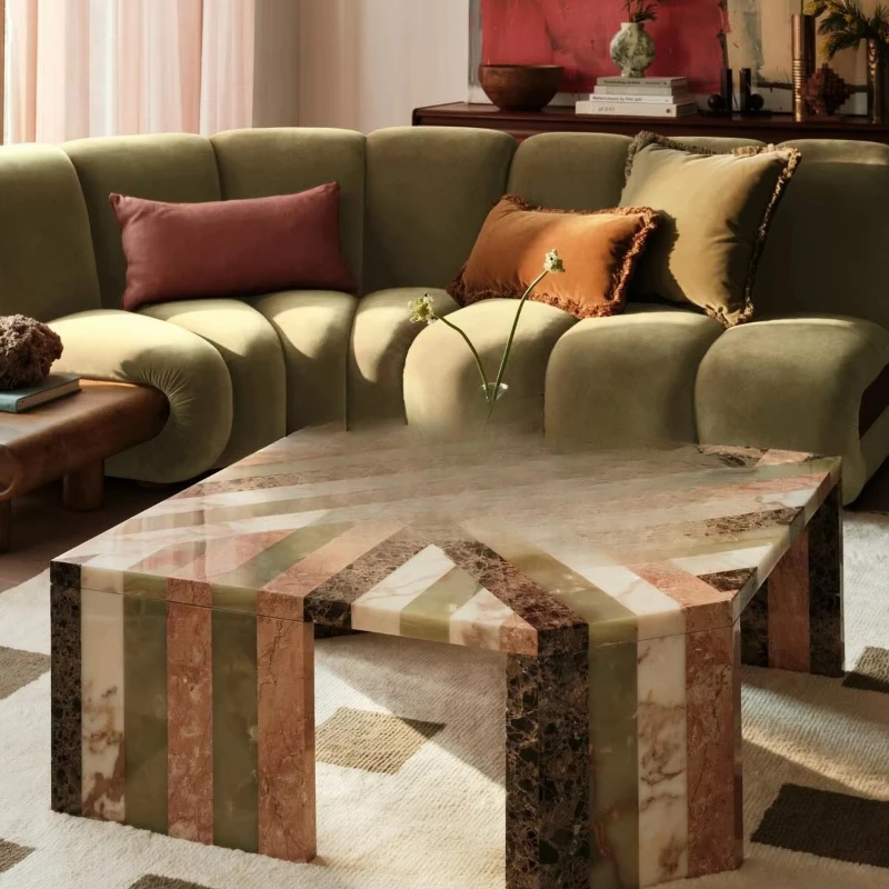 Natural color marble table marble coffee table living room coffee marble table
Natural color marble table marble coffee table living room coffee marble table