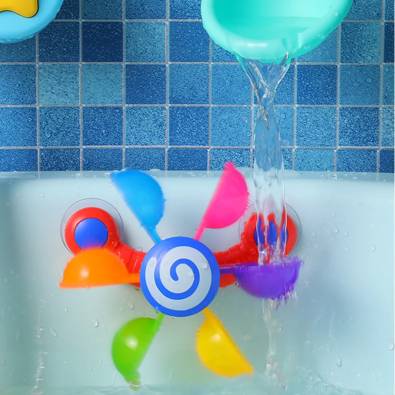 Baby Bath Toys Colorful Waterwheel Bathing Sucker Bathtub Water Spray Play Set Shower Sprinkler Toy For Children Kids Toddler
Baby Bath Toys Colorful Waterwheel Bathing Sucker Bathtub Water Spray Play Set Shower Sprinkler Toy For Children Kids Toddler