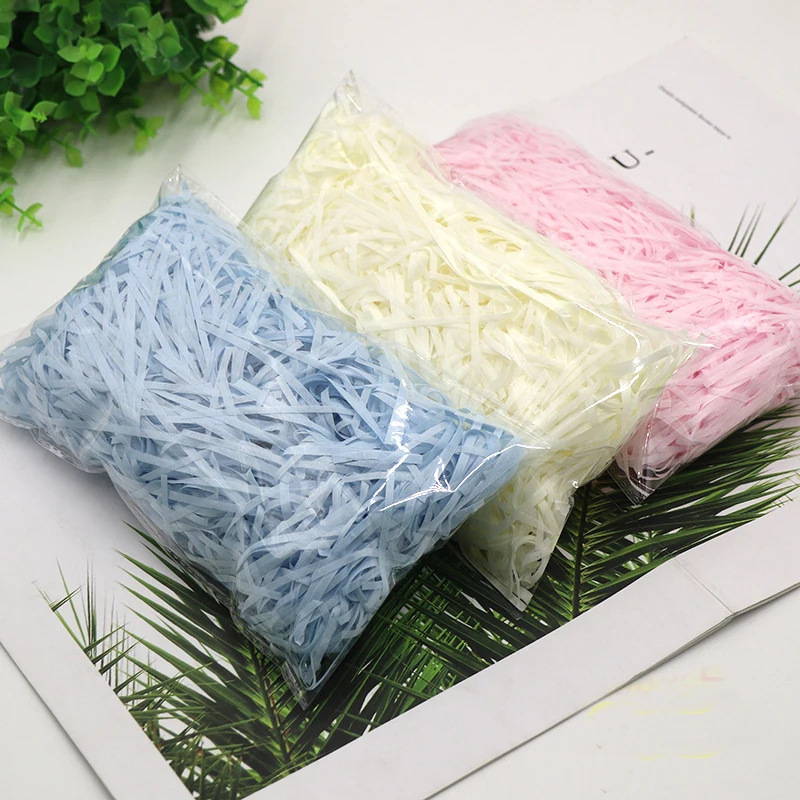20g Colorful Shredded Crinkle Paper Raffia for Gift Box Packaging Stuffing DIY Handmade Jewelry Package Decoration
20g Colorful Shredded Crinkle Paper Raffia for Gift Box Packaging Stuffing DIY Handmade Jewelry Package Decoration