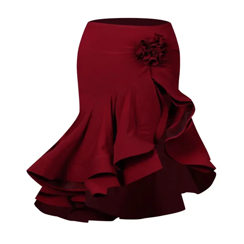 Latin Dance set Clothes Girls Long SLeeves Short Top Skirt Cha cha samba Performance Competition Dress Burgundy Black Dress Kids
Latin Dance set Clothes Girls Long SLeeves Short Top Skirt Cha cha samba Performance Competition Dress Burgundy Black Dress Kids