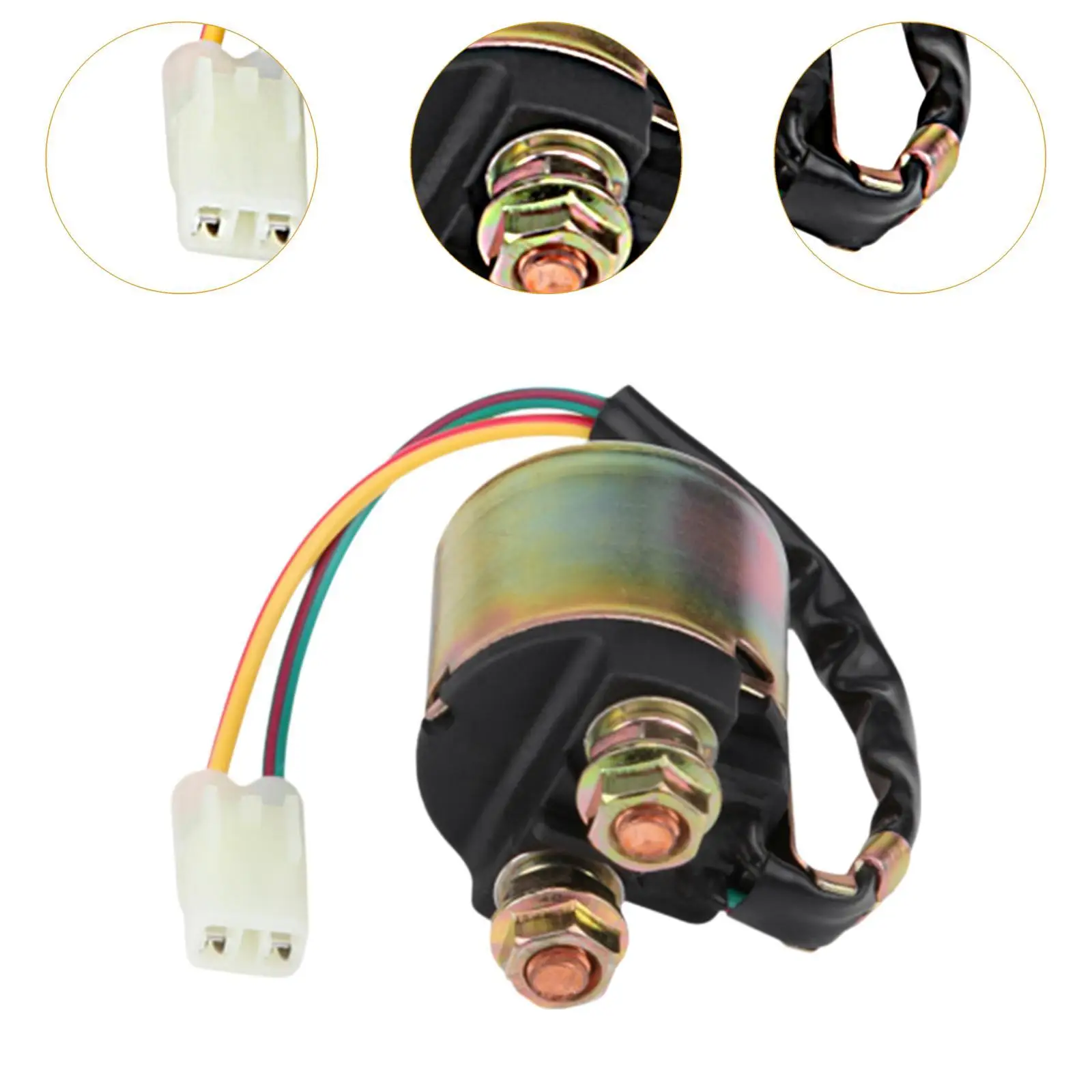 Starter Solenoid Relay Metal Compact Replacement Relay Unit for Honda TRX500 Rubicon UTV ATV
Starter Solenoid Relay Metal Compact Replacement Relay Unit for Honda TRX500 Rubicon UTV ATV