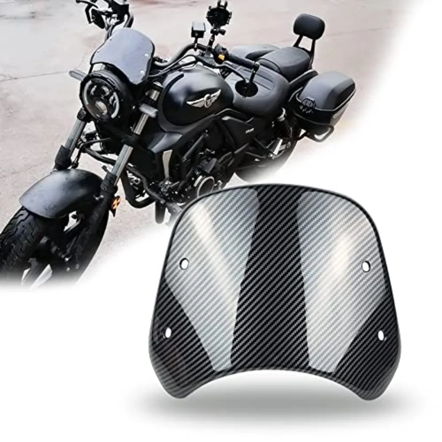 Universal Motorcycle Windshield Wind Deflector Windscreen Front Flyscreen with Mount for Motorbike 5"-7" LED Headlight
Universal Motorcycle Windshield Wind Deflector Windscreen Front Flyscreen with Mount for Motorbike 5"-7" LED Headlight
