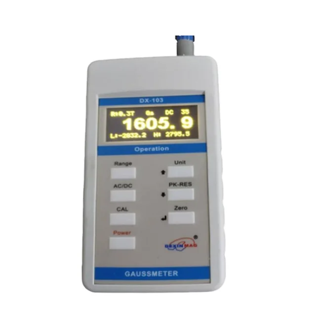 2026 High precision Digital Gauss Meter Convenience Handheld equipment DX-103
2026 High precision Digital Gauss Meter Convenience Handheld equipment DX-103