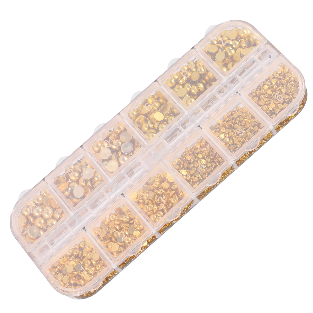 1 Box Golden Pearl Diamond Nail Art Stickers Semicircle Decorative Manicure Stickers for Women Fashion Nail Decor Accessories
1 Box Golden Pearl Diamond Nail Art Stickers Semicircle Decorative Manicure Stickers for Women Fashion Nail Decor Accessories