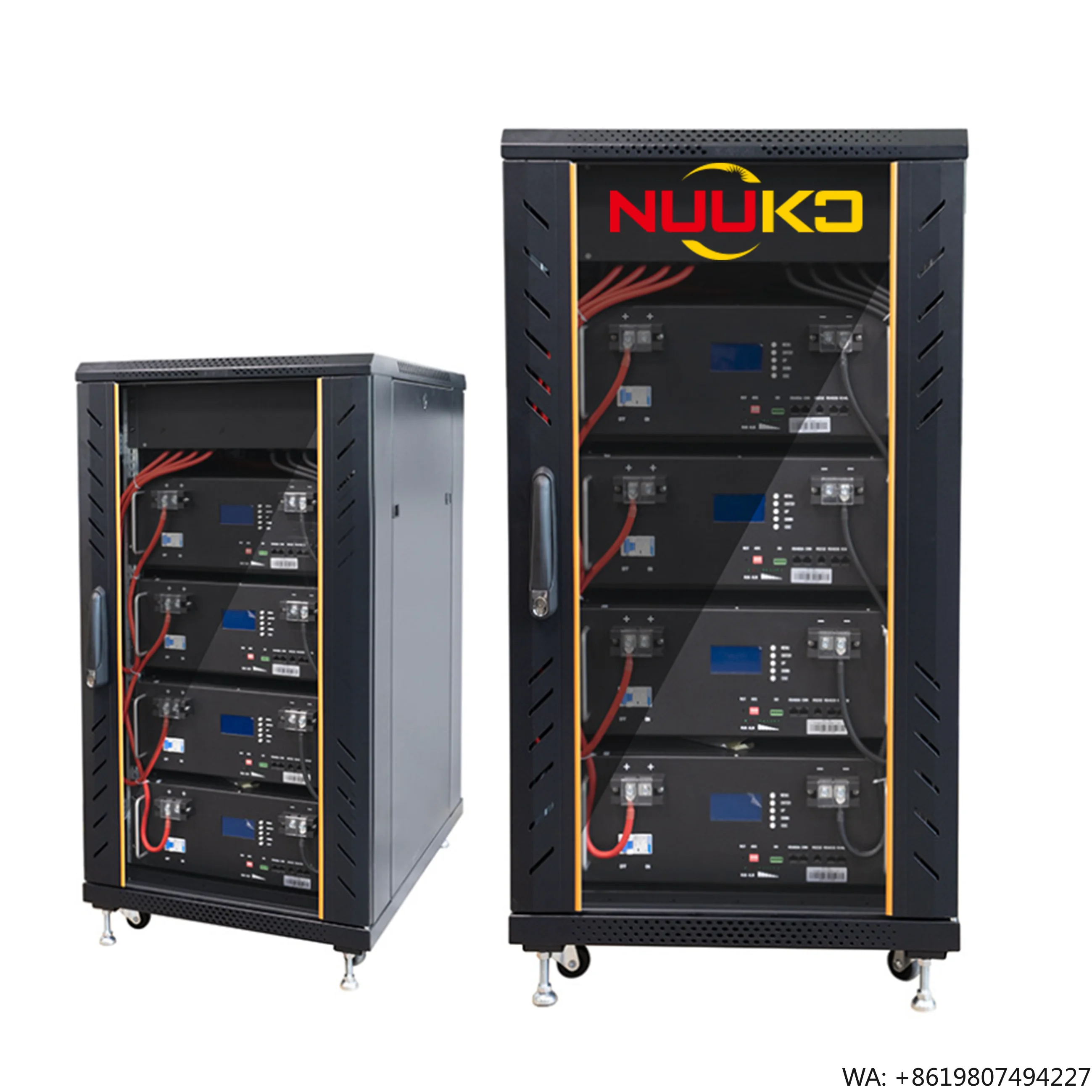 Nuuko Rack-mounted Battery Energy Storage 48V 100Ah 4.8KWh 4800Wh Home Residential Rack Lithium Batteries
Nuuko Rack-mounted Battery Energy Storage 48V 100Ah 4.8KWh 4800Wh Home Residential Rack Lithium Batteries