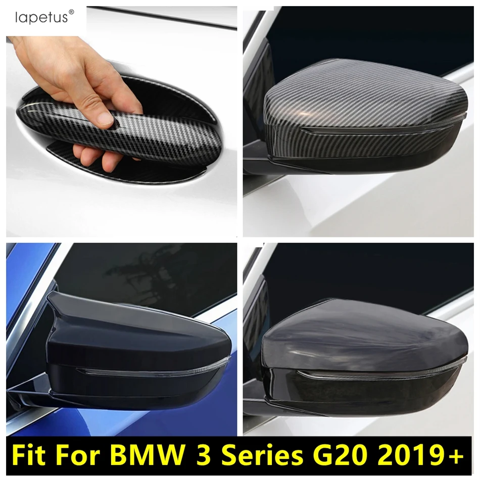 Rearview Mirror Cap / Door Handle Bowl Cover Trim For BMW 3 Series G20 2019 - 2024 ABS Chrome / Carbon Fiber / Black Accessories
Rearview Mirror Cap / Door Handle Bowl Cover Trim For BMW 3 Series G20 2019 - 2024 ABS Chrome / Carbon Fiber / Black Accessories
