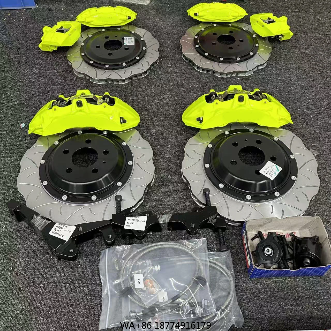 Upade Brake Systems Racing Forged 6 Pot 6 Piston Brake Electronics Caliper Disk Brake Kit for Model Y Model 3 Model Y L
Upade Brake Systems Racing Forged 6 Pot 6 Piston Brake Electronics Caliper Disk Brake Kit for Model Y Model 3 Model Y L