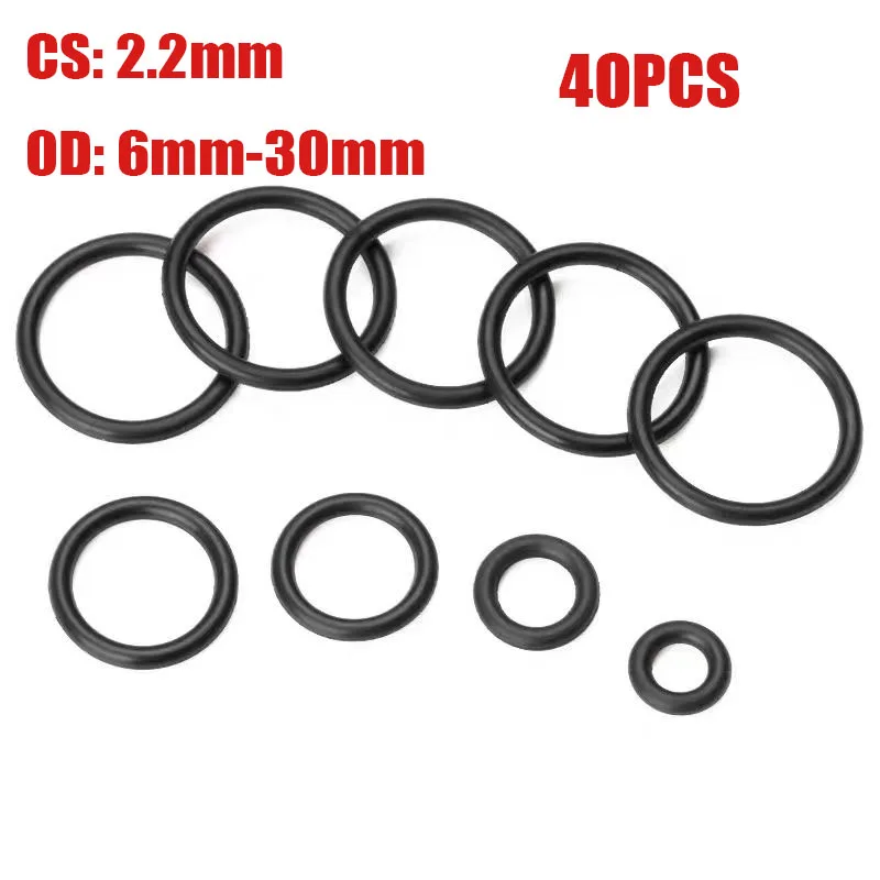 NBR O Ring CS 2.2mm OD 6mm-30mm Rubber O-ring Sealing Washer NBR O-ring Plumbing Gasket Oil Resistant High Temperature Ring
NBR O Ring CS 2.2mm OD 6mm-30mm Rubber O-ring Sealing Washer NBR O-ring Plumbing Gasket Oil Resistant High Temperature Ring