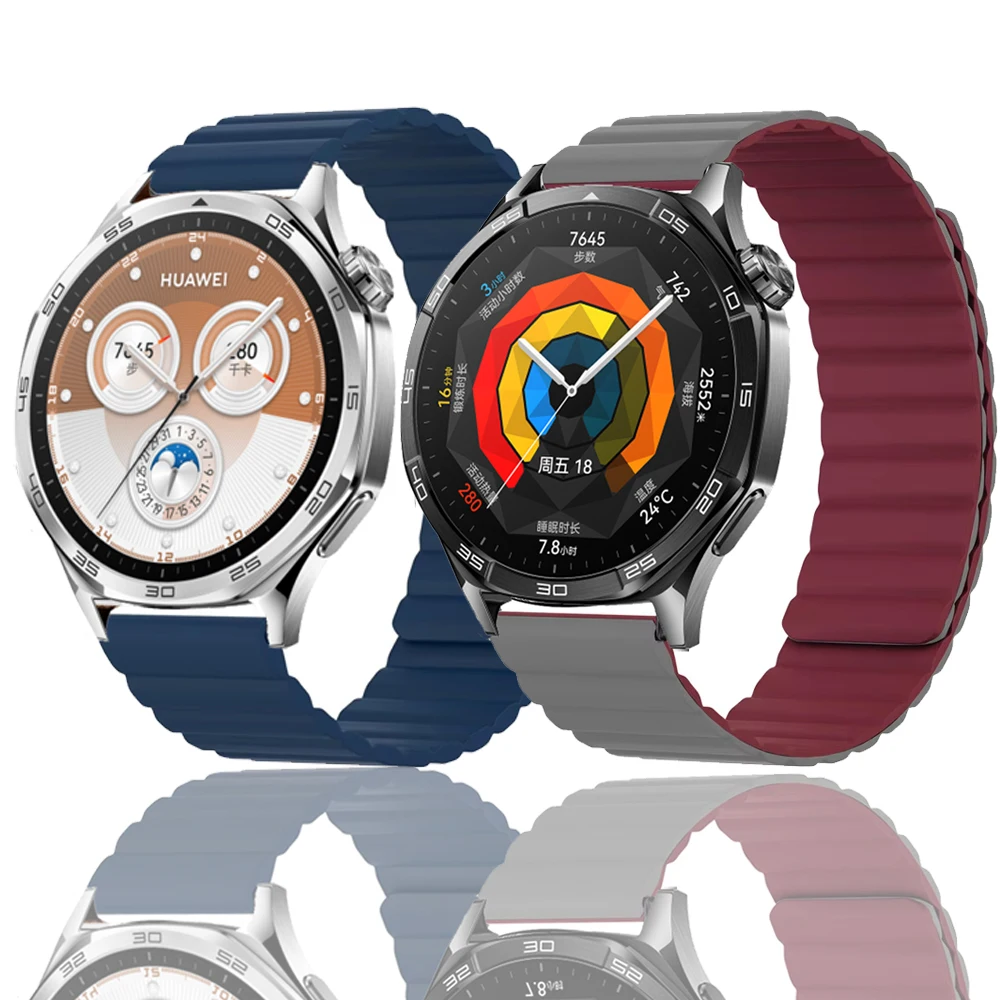 22/20mm Silicone Magnetic Strap for Samsung Galaxy Watch 7 6 5 Amazfit GTR Breathable Comfortable Band for Huawei Watch GT5 46mm
22/20mm Silicone Magnetic Strap for Samsung Galaxy Watch 7 6 5 Amazfit GTR Breathable Comfortable Band for Huawei Watch GT5 46mm