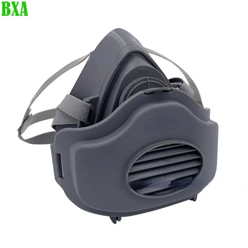 Protection Half Face Dustproof Gas Mask Respirator Reusable 3200 Filter Safety Protection Dustproof Organic Vapor Silicone/rubbe
Protection Half Face Dustproof Gas Mask Respirator Reusable 3200 Filter Safety Protection Dustproof Organic Vapor Silicone/rubbe