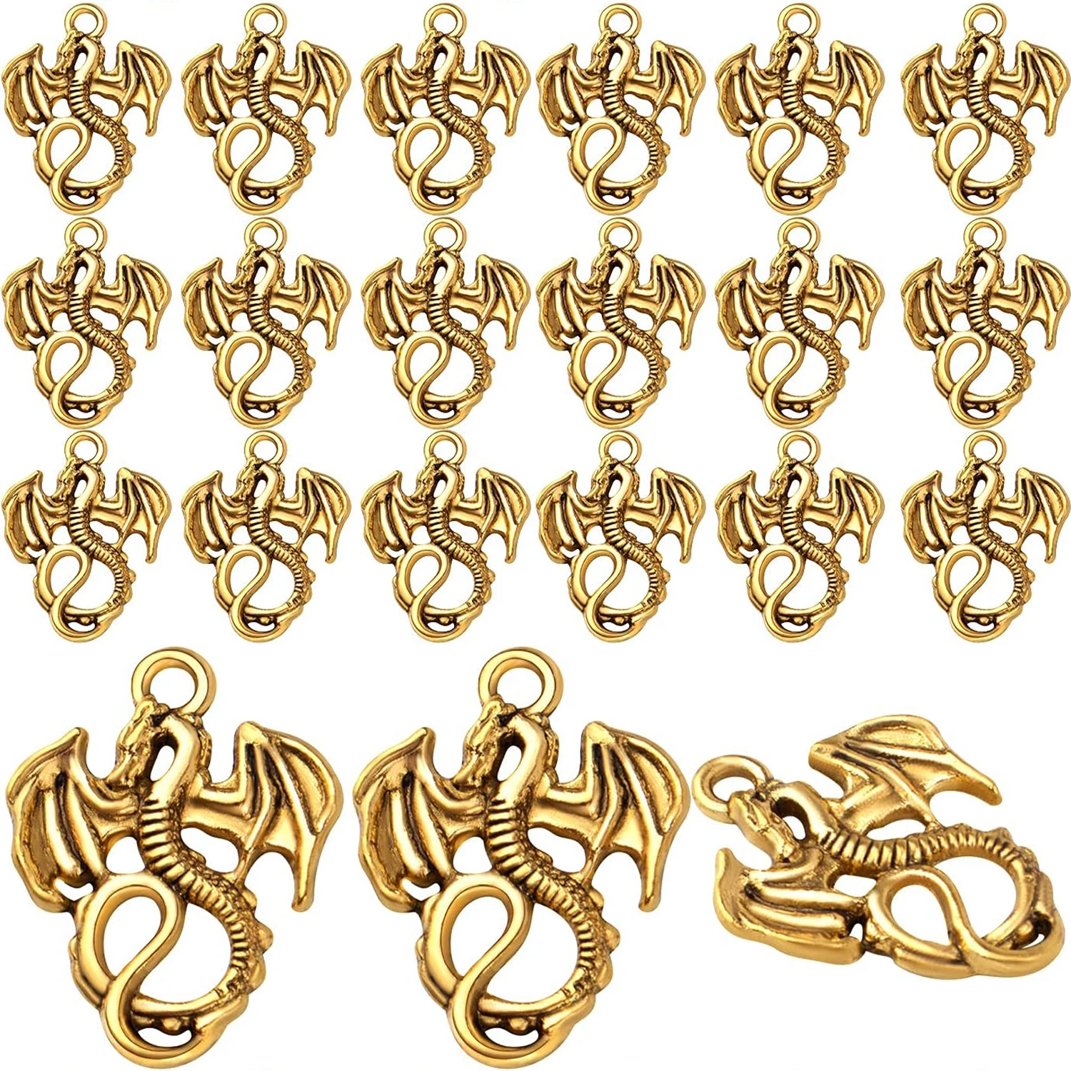 100 шт. подвесок в виде летающих драконов, талисманов огненного демона, тоготов драконов, бусин-талисманов из сплава в виде животных для изготовления ожерелий, браслетов и ювелирных изделий своими руками
100 шт. подвесок в виде летающих драконов, талисманов огненного демона, тоготов драконов, бусин-талисманов из сплава в виде животных для изготовления ожерелий, браслетов и ювелирных изделий своими руками