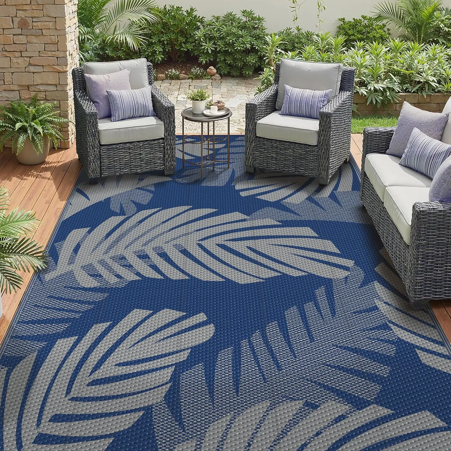 Waterproof Outdoor Rug 8' x 10' for Patio Decor, Reversible Plastic Straw Area Rugs for Camping Clearance, RV Mat, Large Outs
Waterproof Outdoor Rug 8' x 10' for Patio Decor, Reversible Plastic Straw Area Rugs for Camping Clearance, RV Mat, Large Outs
