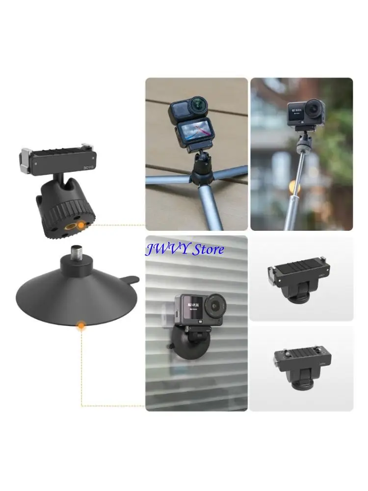 573A Quick Release Mount Suction Cup Stand For Action 6 Camera Holder
573A Quick Release Mount Suction Cup Stand For Action 6 Camera Holder