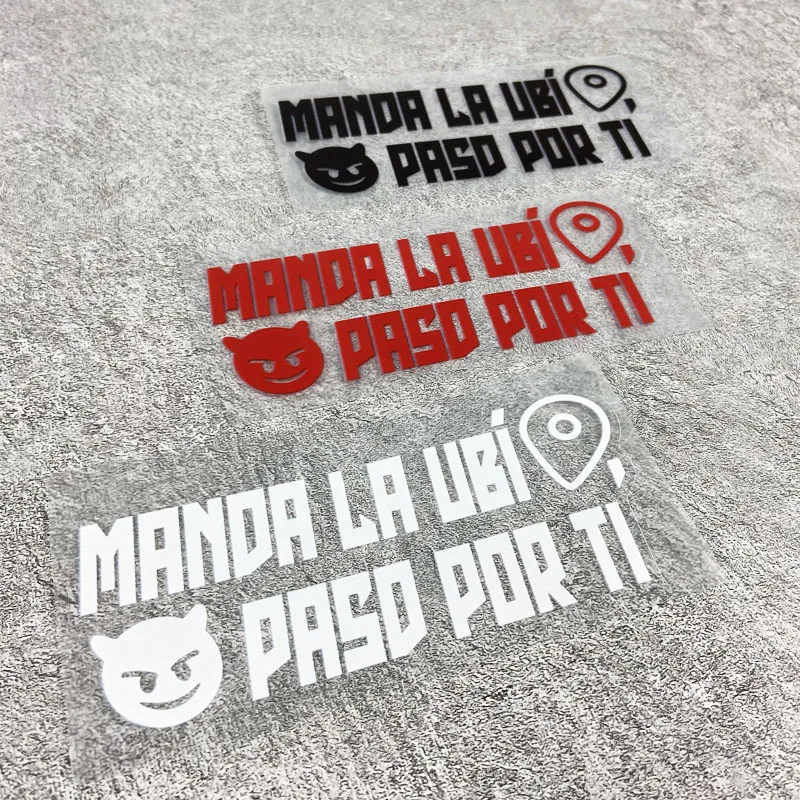 2PCS Funny Letters Spanish Motorcycle Stickers Waterproof for Motorbike Fuel Tank Front Fairing Electric Scooter Vinyl Decals
2PCS Funny Letters Spanish Motorcycle Stickers Waterproof for Motorbike Fuel Tank Front Fairing Electric Scooter Vinyl Decals