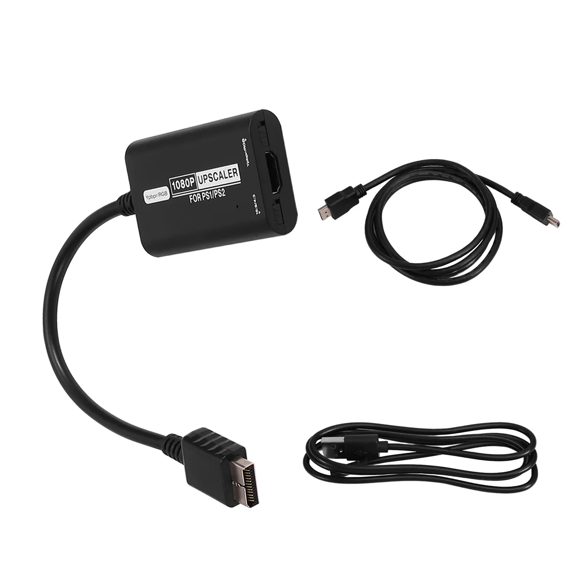 Hot! 1080P for PS1 / PS2 RGBS / YPBPR Upscaler HD Converter Adapter with 16:9 4:3 Ratio Switch
Hot! 1080P for PS1 / PS2 RGBS / YPBPR Upscaler HD Converter Adapter with 16:9 4:3 Ratio Switch