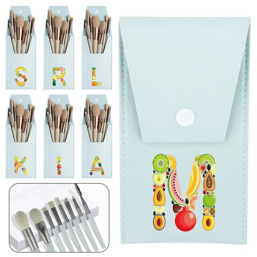8pcs Makeup Brush Kit Fashion Beauty Tools Travel Powder Brush Nose Eye Smudge Shadow Fruit Initial Name 26 Letters Pattern
8pcs Makeup Brush Kit Fashion Beauty Tools Travel Powder Brush Nose Eye Smudge Shadow Fruit Initial Name 26 Letters Pattern