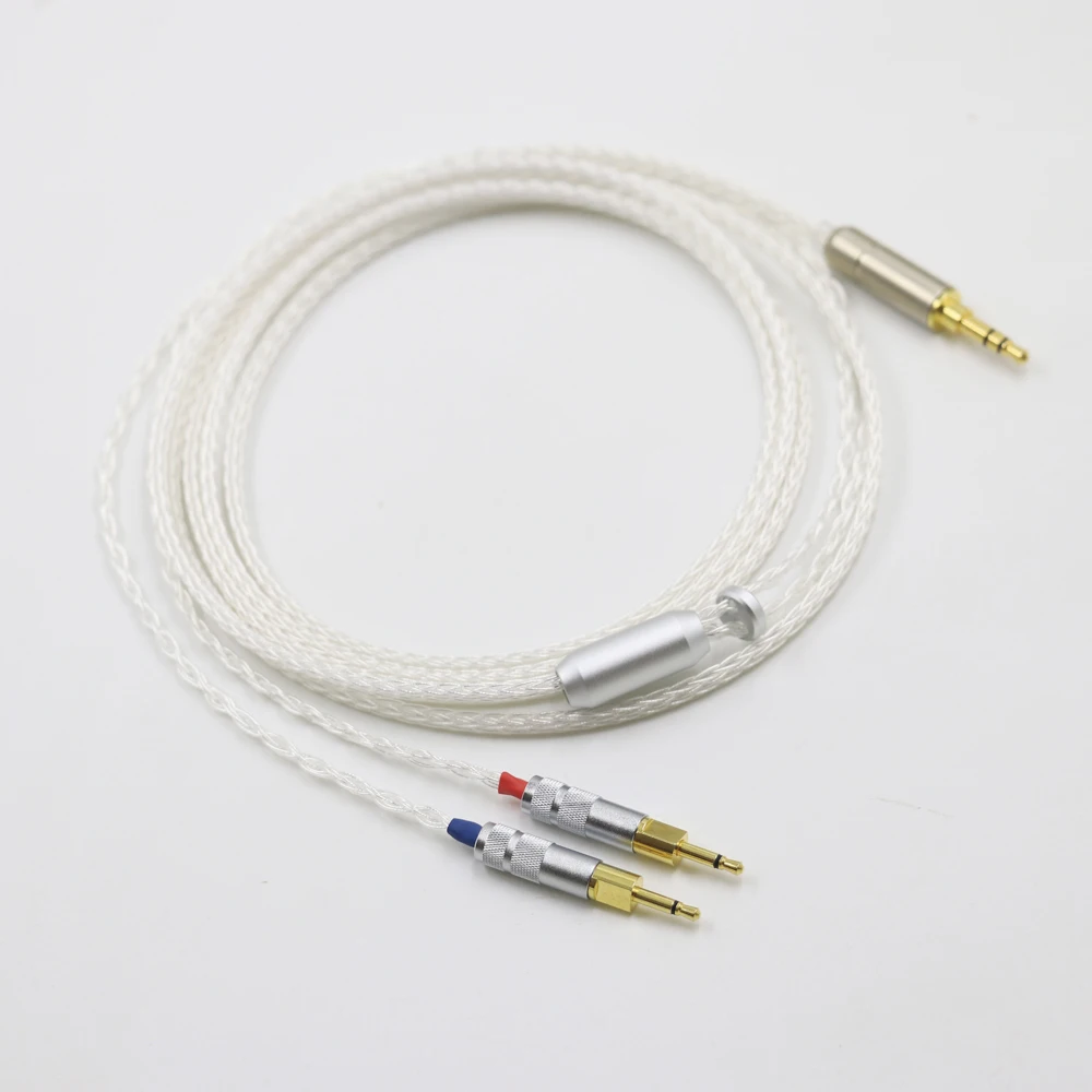 HIFI 16Cores UPOCC Single Crystal Silver Headphone Upgrade Replace Cable for Sennheiser HD700 hd 700 Earphone
HIFI 16Cores UPOCC Single Crystal Silver Headphone Upgrade Replace Cable for Sennheiser HD700 hd 700 Earphone