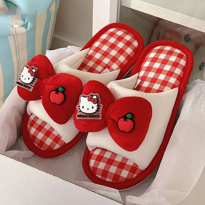 Cinnamoroll 2024, хлопковые тапочки в стиле аниме, милые, милые, Hello Kitty Kuromi, обувь на мягкой подошве с героями мультфильмов, подарки для девочек Y2K
Cinnamoroll 2024, хлопковые тапочки в стиле аниме, милые, милые, Hello Kitty Kuromi, обувь на мягкой подошве с героями мультфильмов, подарки для девочек Y2K