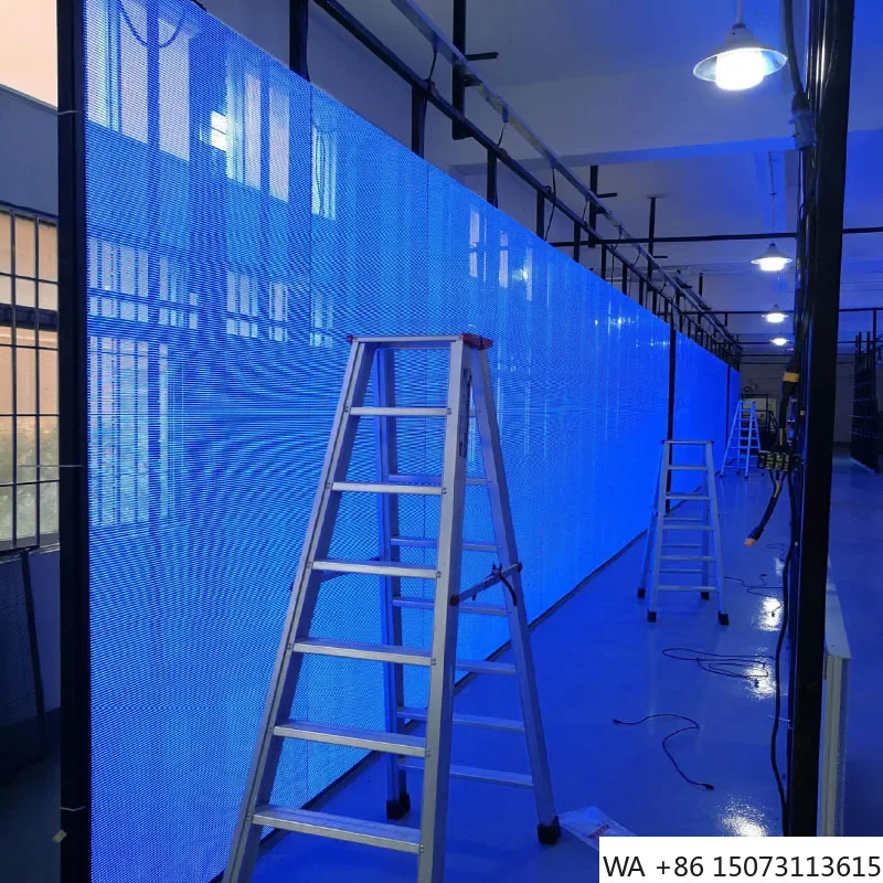 Высококачественный прозрачный стеклянный LED-дисплей для внутренней и наружной рекламы в торговых центрах
Высококачественный прозрачный стеклянный LED-дисплей для внутренней и наружной рекламы в торговых центрах