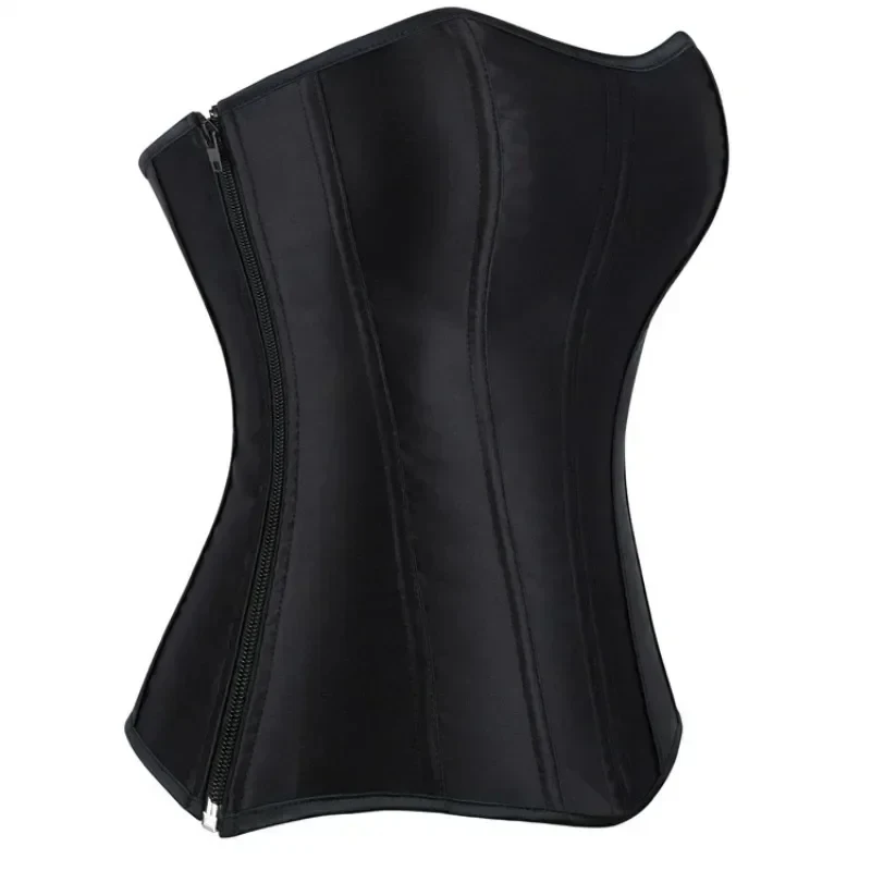 COSWomen Overbust Corset ★ Satin Corsetto Bustier Top Shapewear Lace up Zipper Gothic Corset Black
COSWomen Overbust Corset ★ Satin Corsetto Bustier Top Shapewear Lace up Zipper Gothic Corset Black