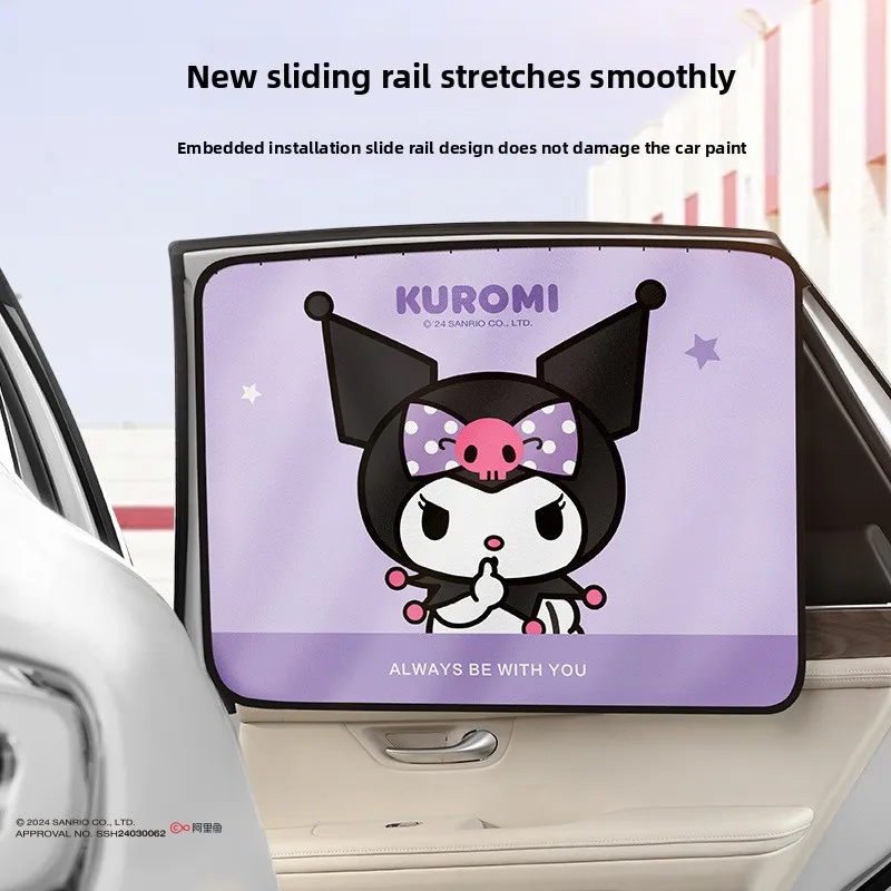 Sanrio Car Sun Shade Side Window Curtain Universal Car Foldable Uv Protection Sun Visor Blinds Cover Car-Styling
Sanrio Car Sun Shade Side Window Curtain Universal Car Foldable Uv Protection Sun Visor Blinds Cover Car-Styling