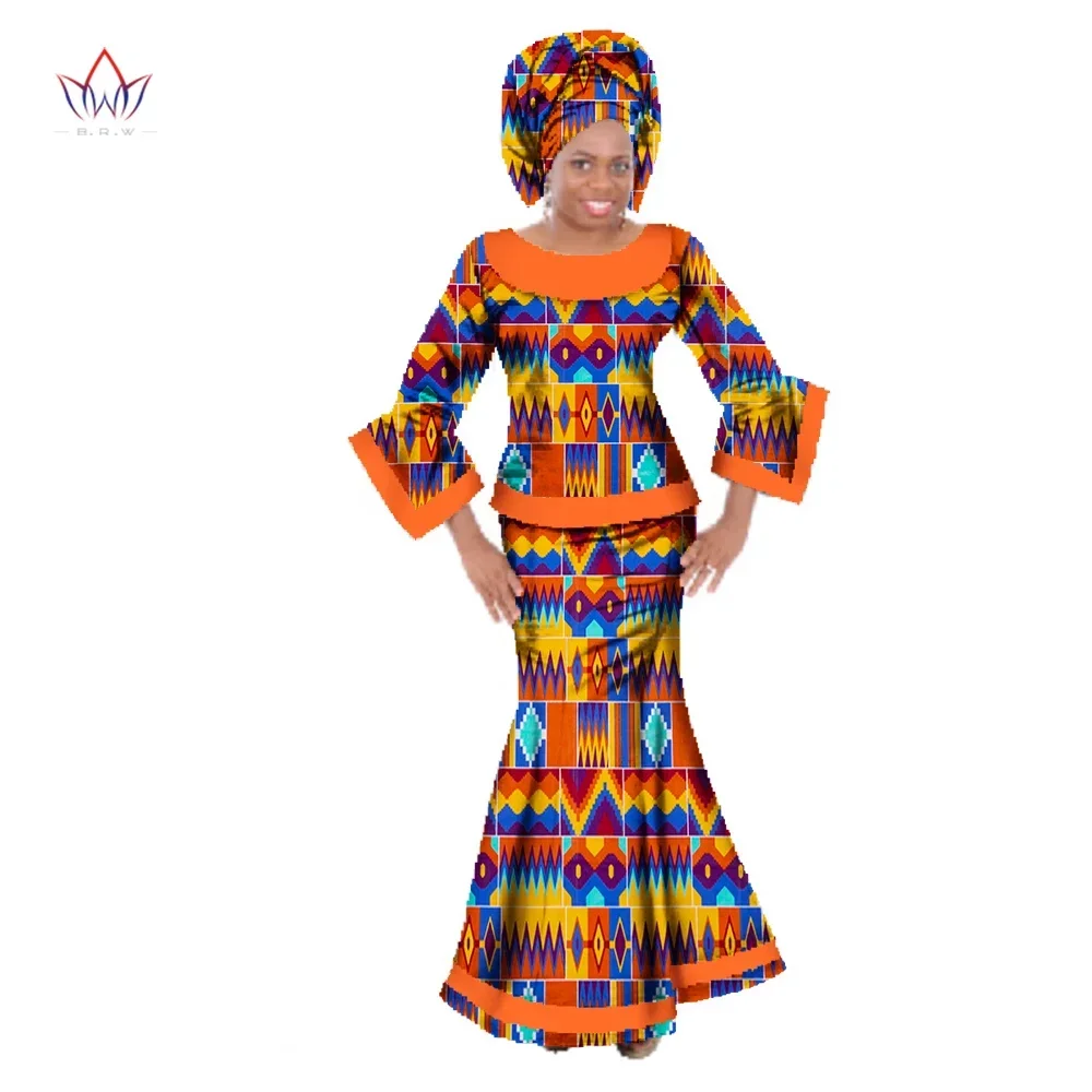 Bintarealwax Women 2 Piece Sets Dashiki Crop Top and Skirts and Headscarf Traditional African Clothing African Women Sets WY064
Bintarealwax Women 2 Piece Sets Dashiki Crop Top and Skirts and Headscarf Traditional African Clothing African Women Sets WY064